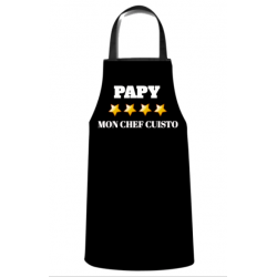 Tablier " Papy chef cuisto "