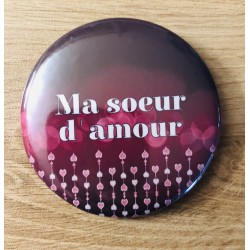 Magnet " Ma soeur d'amour "